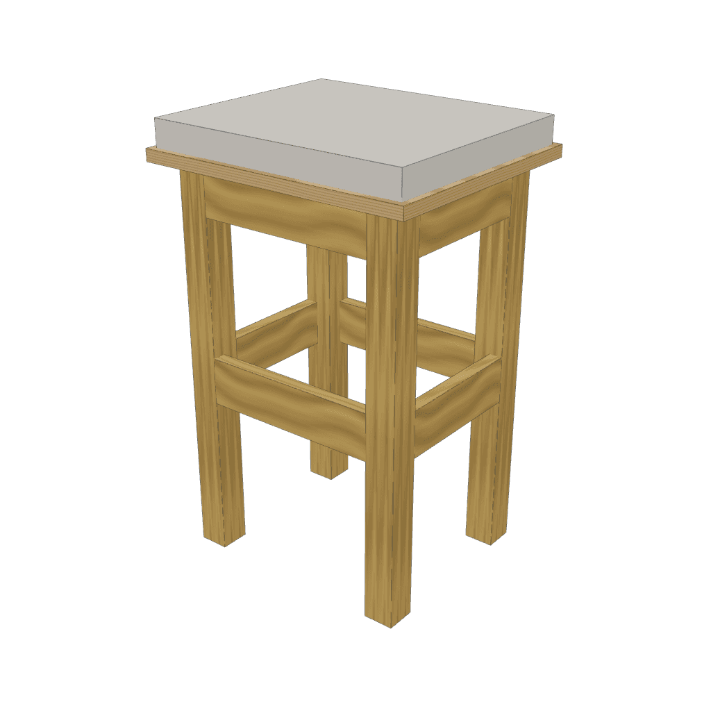 Banqueta de barra — mueble de referencia del cálculo