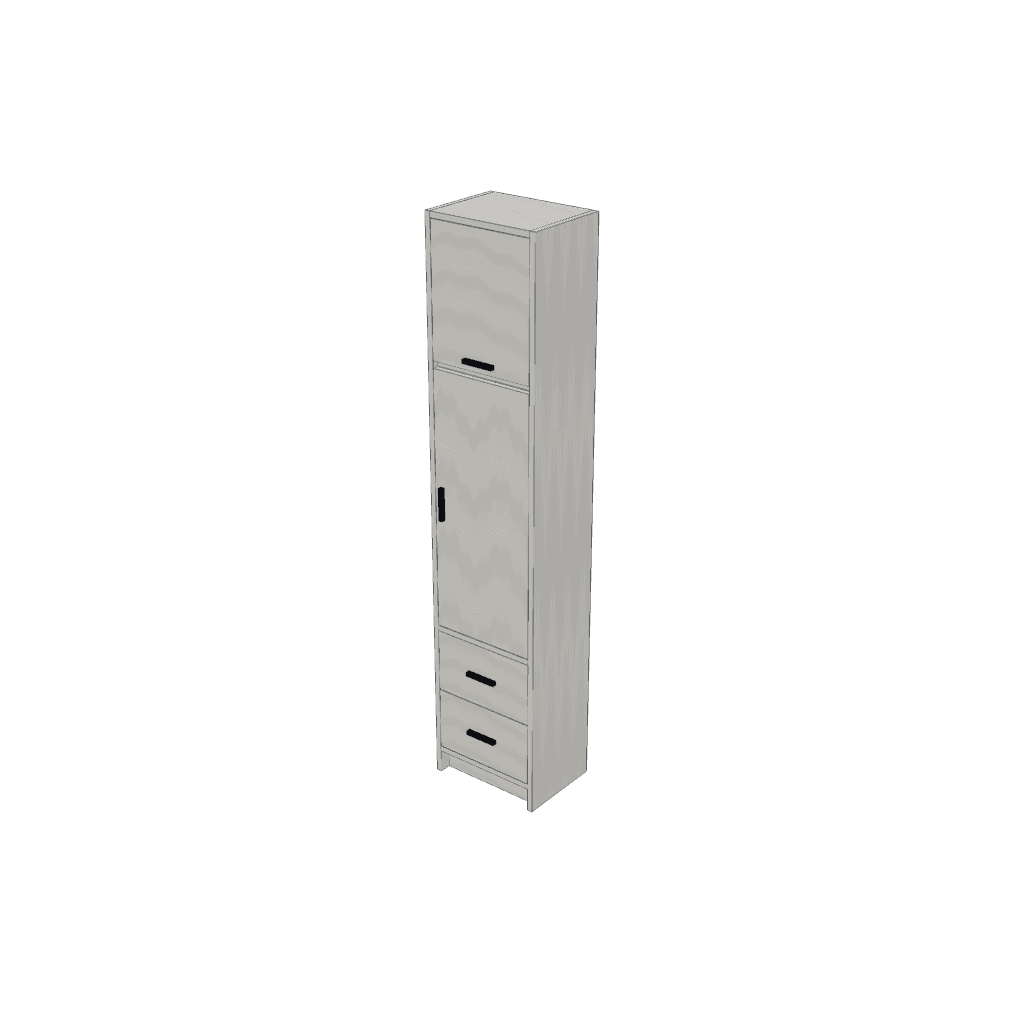 Columna de baño — mueble de referencia del cálculo