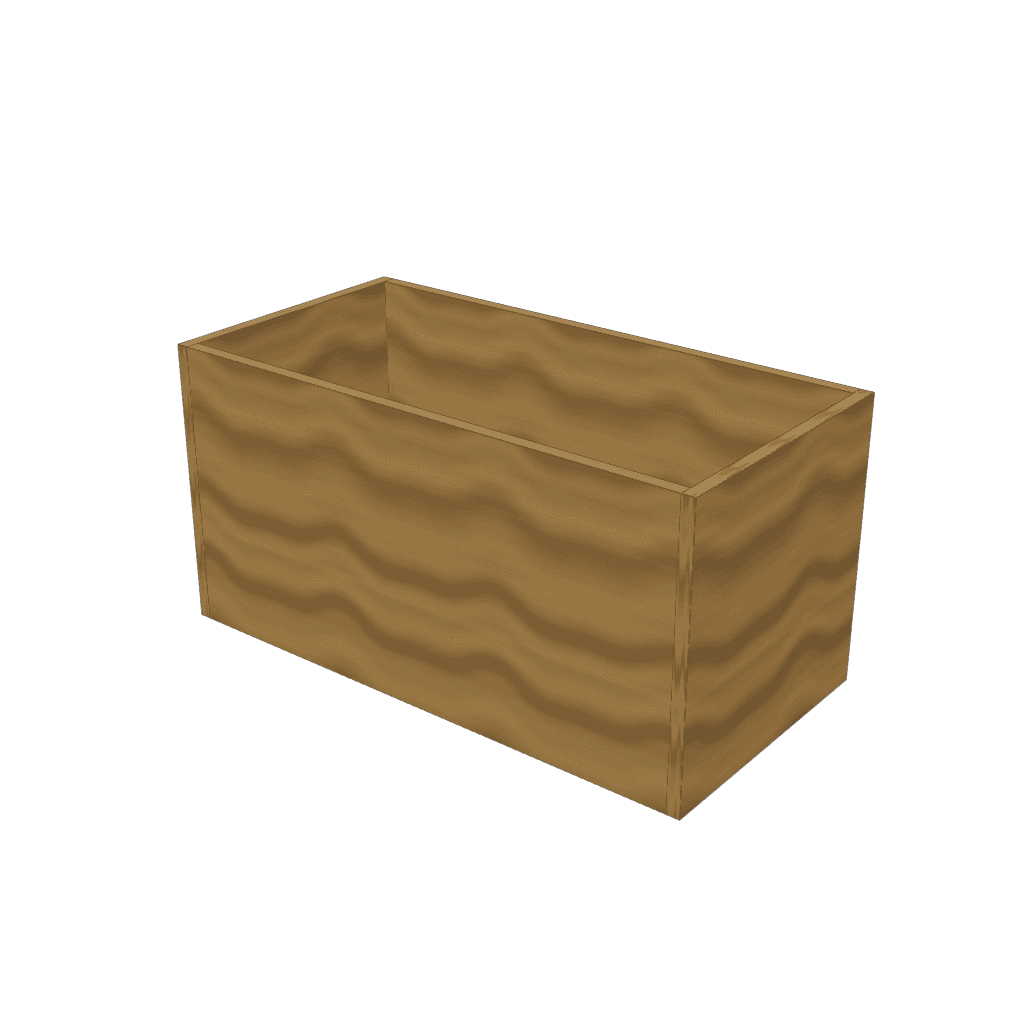 Cajón de huerta — mueble de referencia del cálculo
