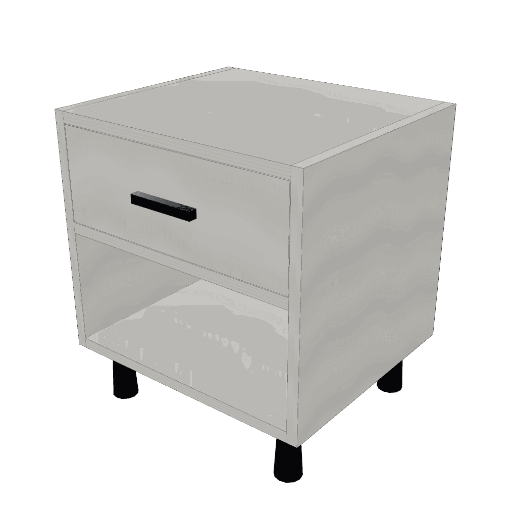 Mesa de luz — mueble de referencia del cálculo