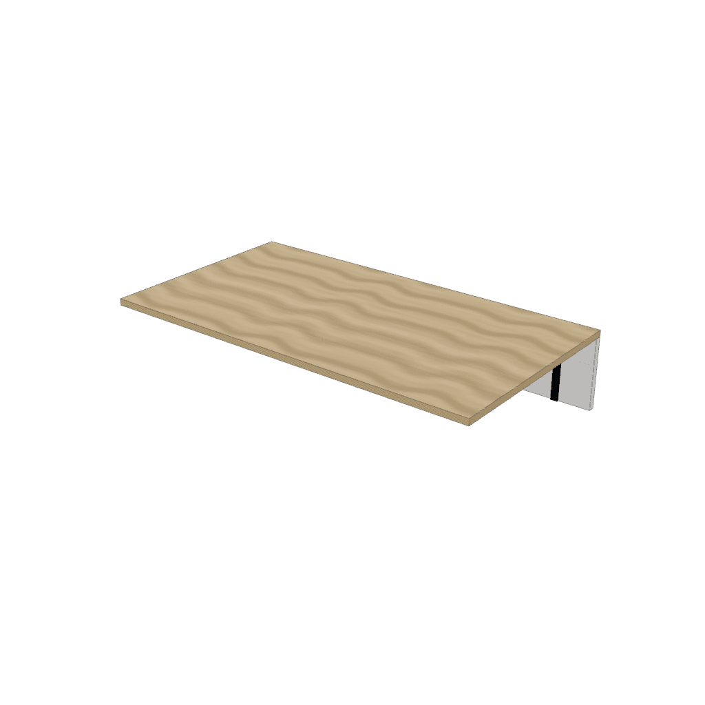 Mesa plegable de pared — mueble de referencia del cálculo