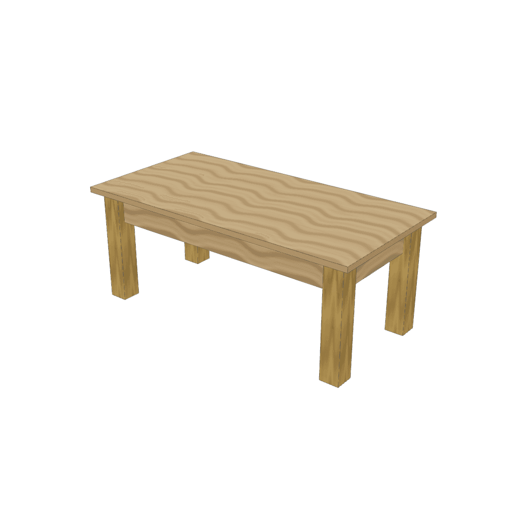 Mesa ratona — mueble de referencia del cálculo
