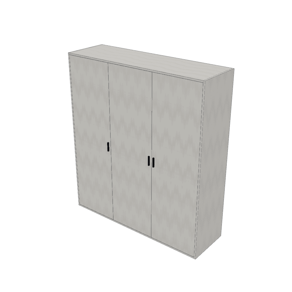 Ropero clásico 3 puertas — mueble de referencia del cálculo