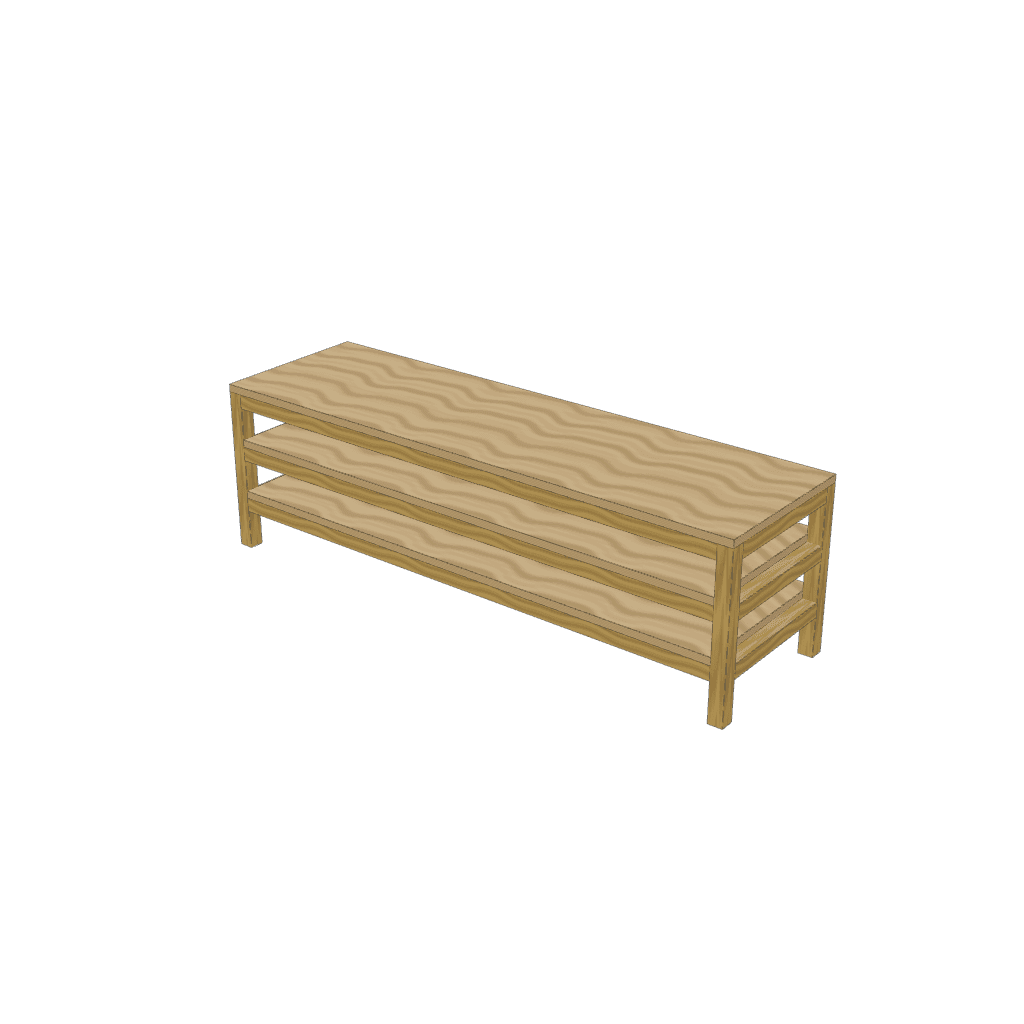 Banco estante — mueble de referencia del cálculo