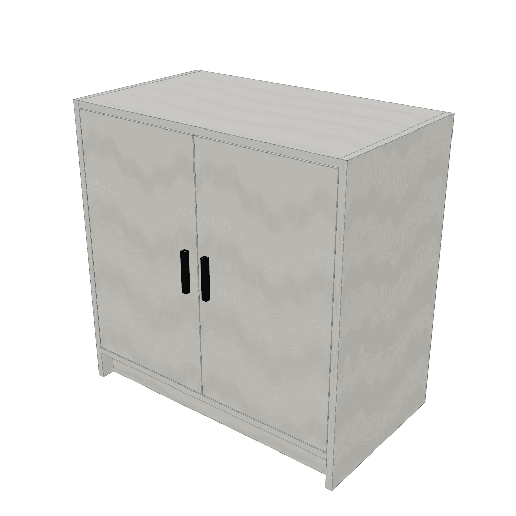 Vanitory 2 puertas — mueble de referencia del cálculo