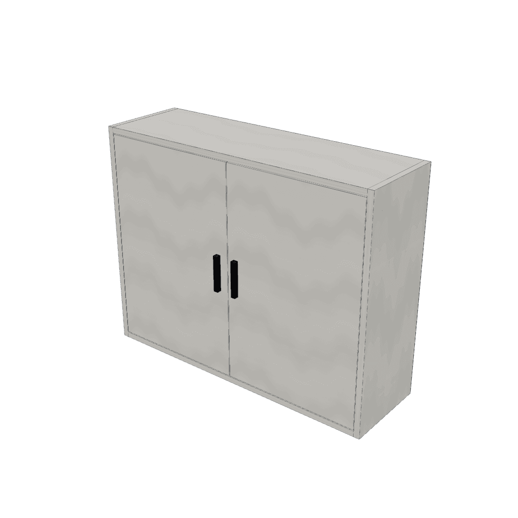 Zapatero colgado — mueble de referencia del cálculo