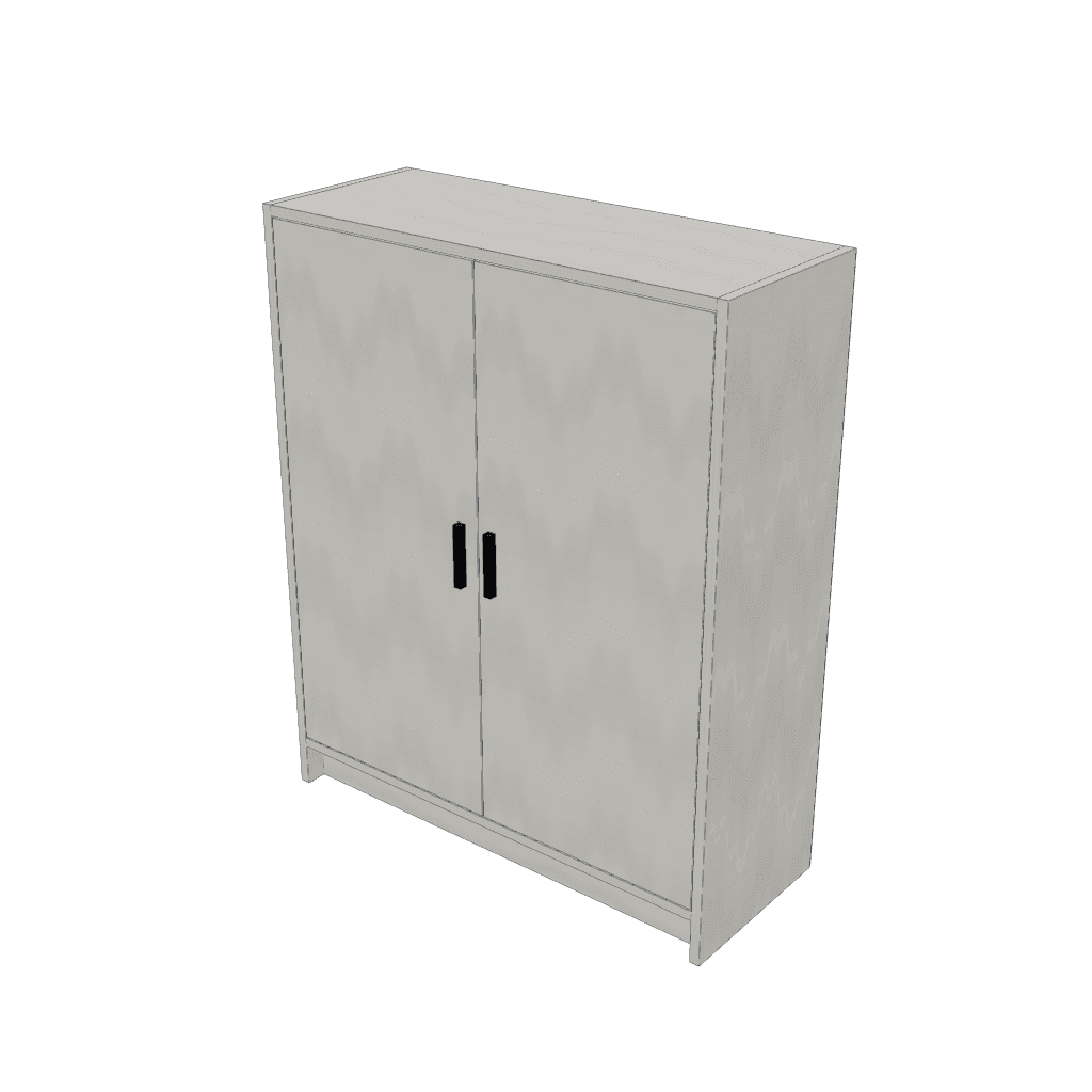 Zapatero / recibidor — mueble de referencia del cálculo